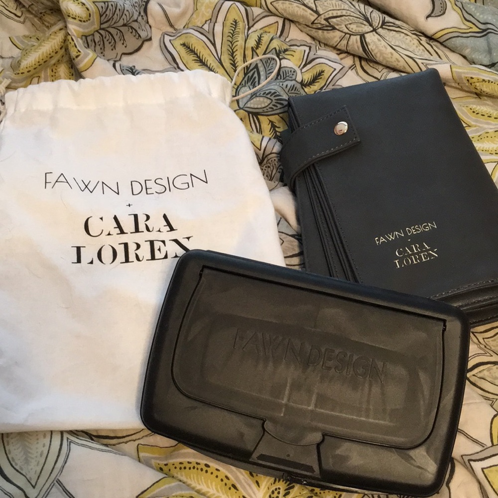 Fawn Design x Cara Loren Changing Pad Gray